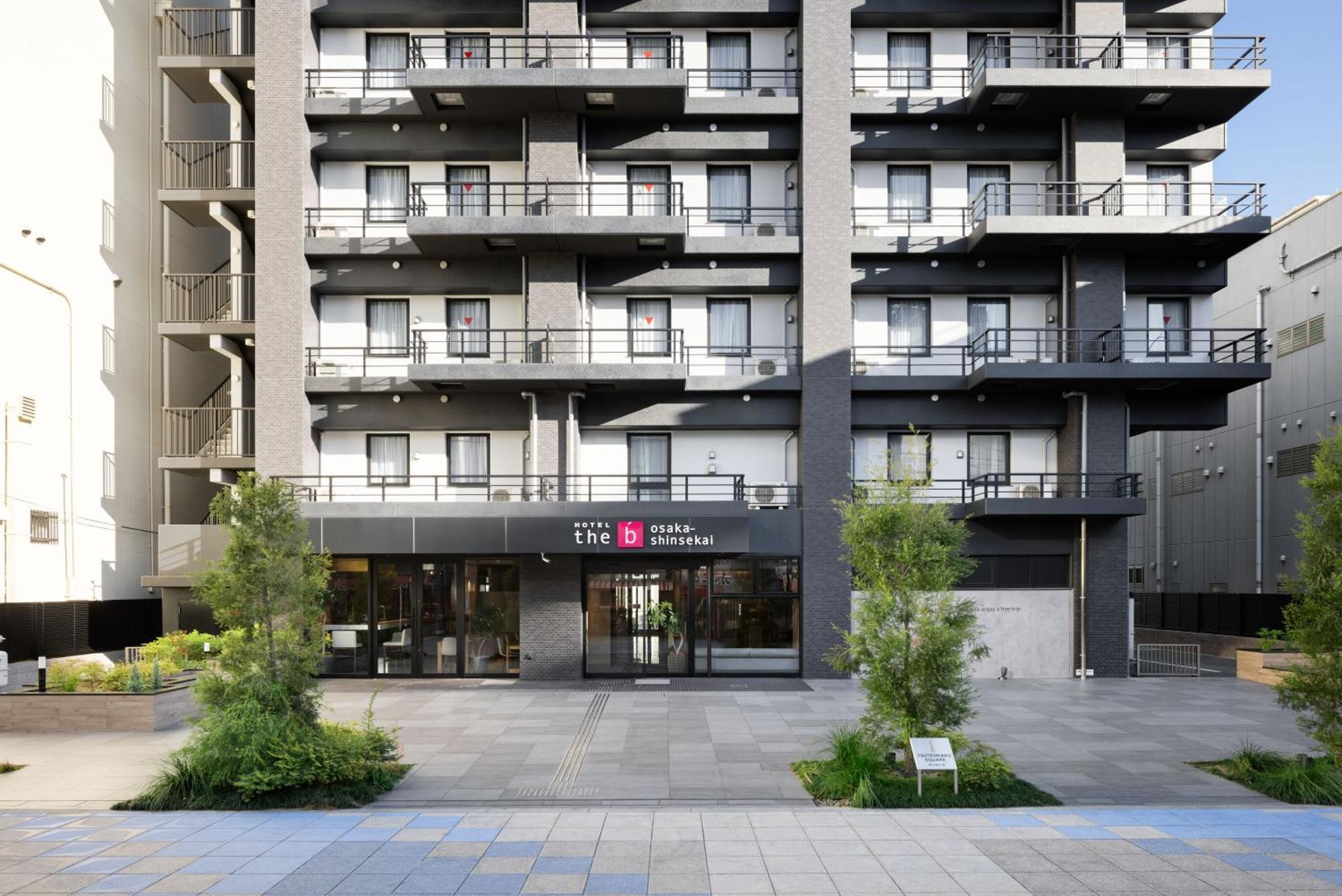 The B Osaka-Shinsekai Hotell Exteriör bild
